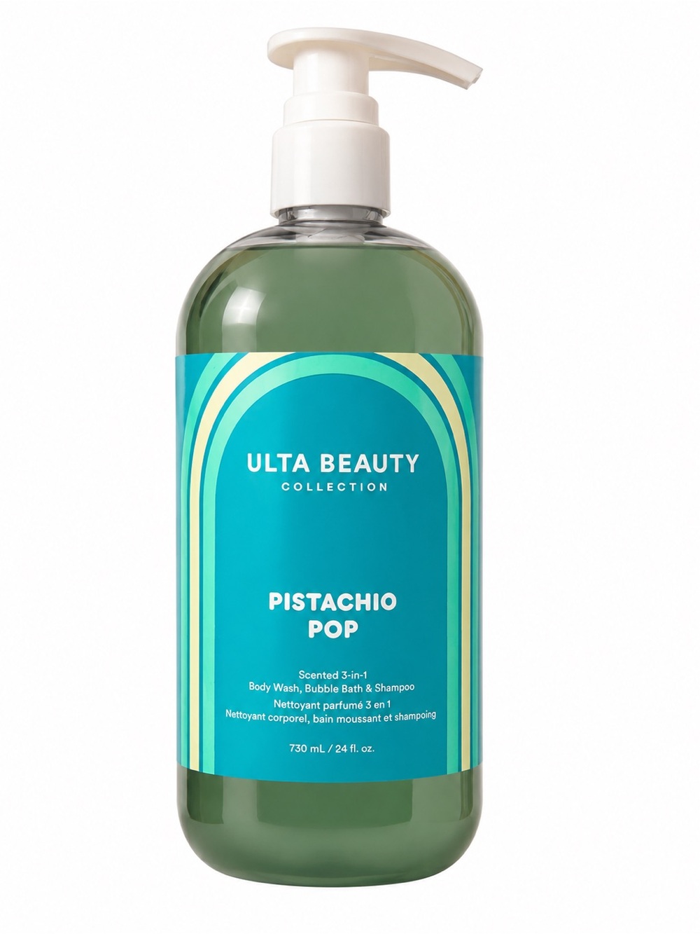 Ulta Beauty Pistachio Pop 3-in-1 Body Wash, Bubble Bath & Shampoo
